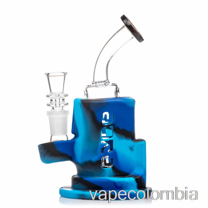 Kit De Vapeo Completo Eyce Spark Dab Rig Winter (negro / Azul Bebé / Azul) - Cc